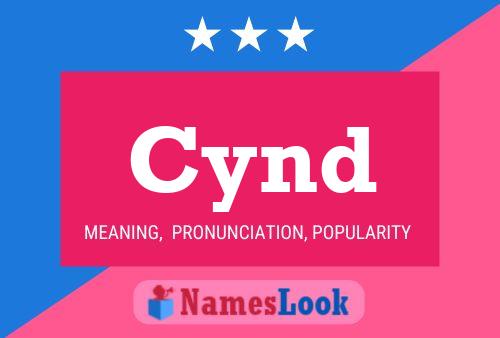 Cynd Name Poster