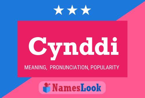 Cynddi Name Poster