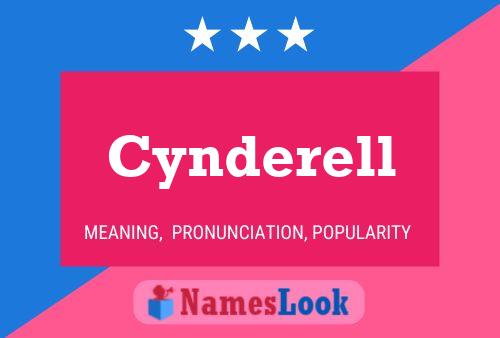 Cynderell Name Poster