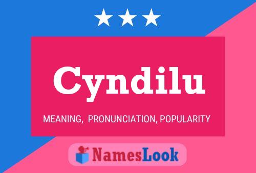 Cyndilu Name Poster