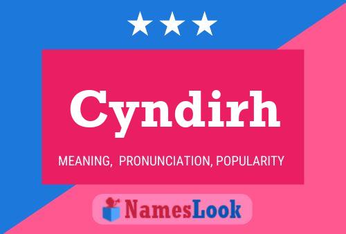 Cyndirh Name Poster