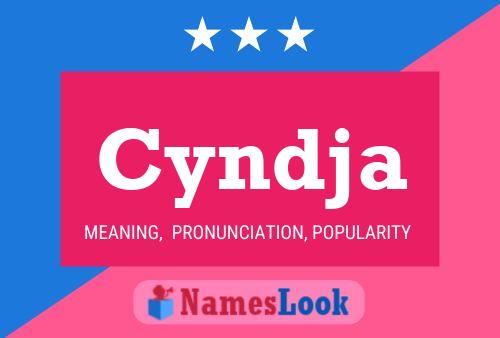 Cyndja Name Poster