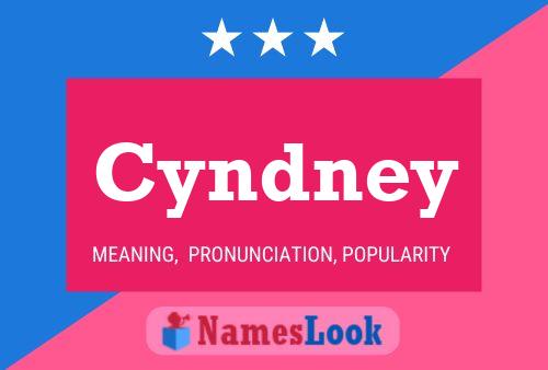 Cyndney Name Poster