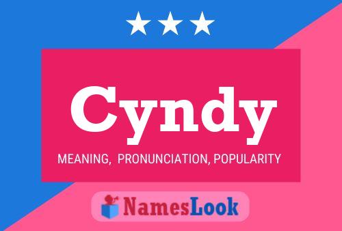 Cyndy Name Poster