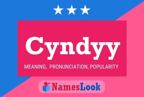 Cyndyy Name Poster