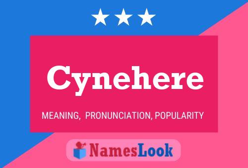 Cynehere Name Poster