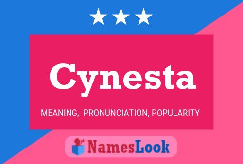 Cynesta Name Poster