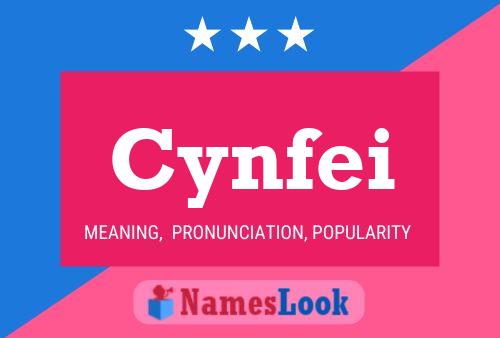 Cynfei Name Poster