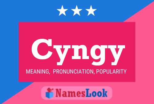 Cyngy Name Poster