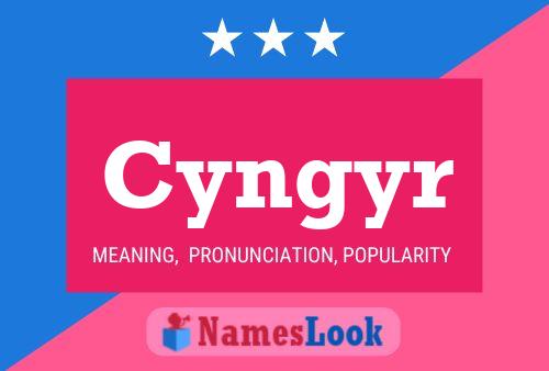 Cyngyr Name Poster