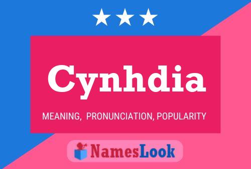 Cynhdia Name Poster