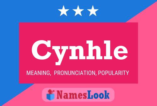 Cynhle Name Poster