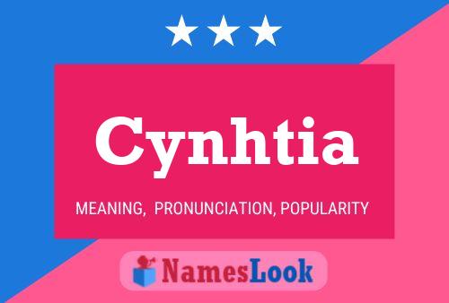 Cynhtia Name Poster