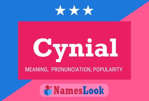 Cynial Name Poster