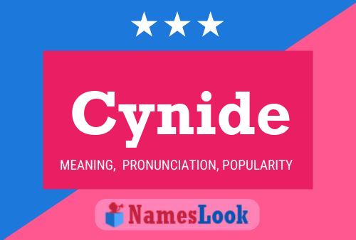 Cynide Name Poster