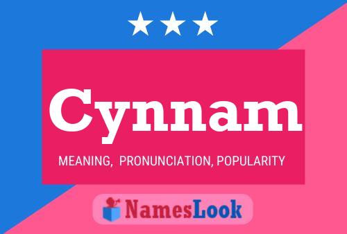 Cynnam Name Poster