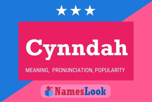 Cynndah Name Poster