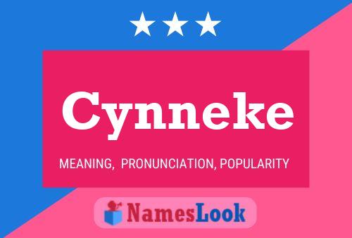 Cynneke Name Poster