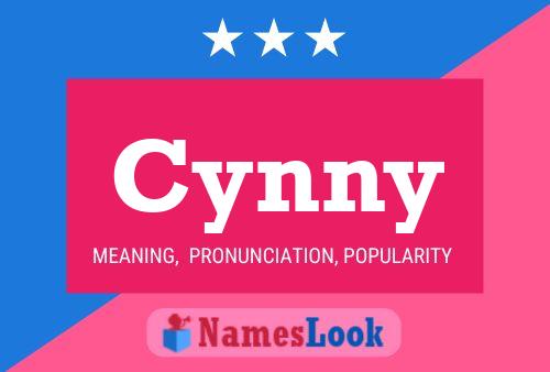 Cynny Name Poster