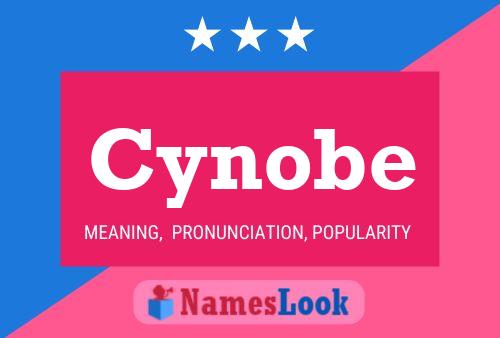 Cynobe Name Poster