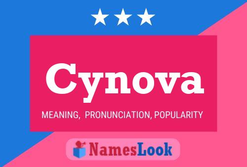 Cynova Name Poster