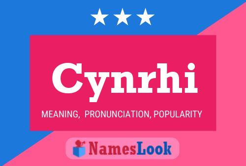 Cynrhi Name Poster