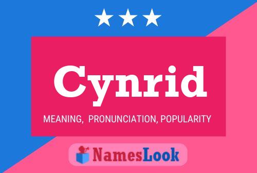 Cynrid Name Poster