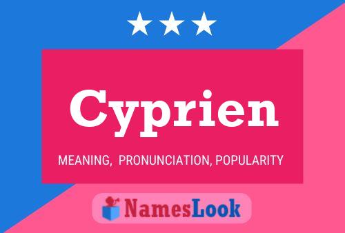 Cyprien Name Poster