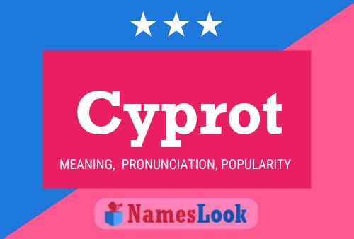 Cyprot Name Poster