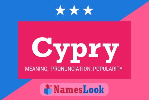 Cypry Name Poster