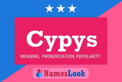 Cypys Name Poster