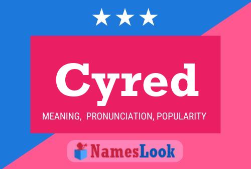 Cyred Name Poster