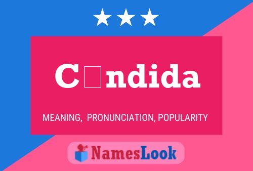 Cândida Name Poster