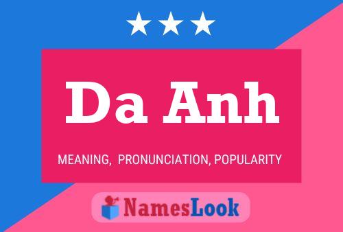 Da Anh Name Poster