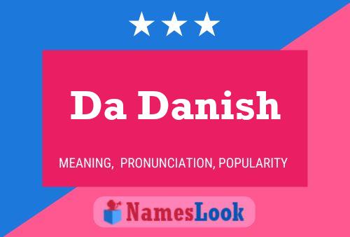 Da Danish Name Poster