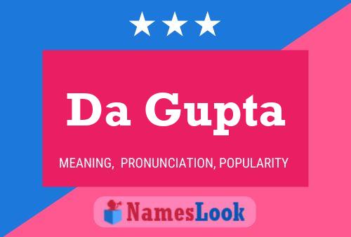 Da Gupta Name Poster