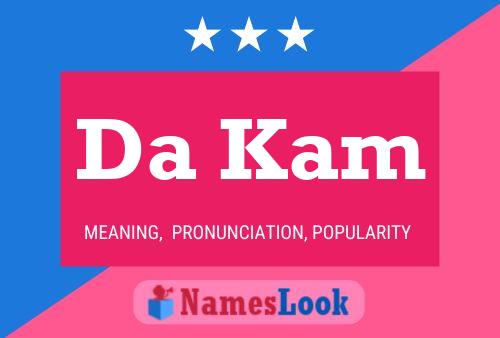 Da Kam Name Poster