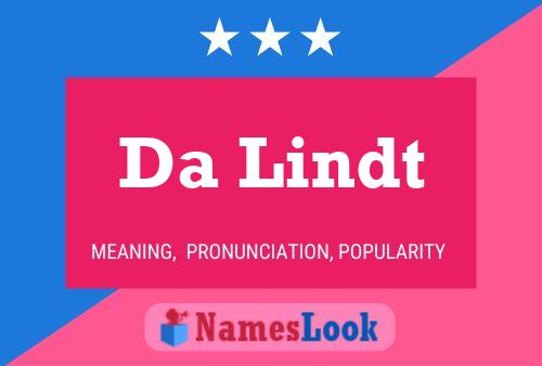 Da Lindt Name Poster