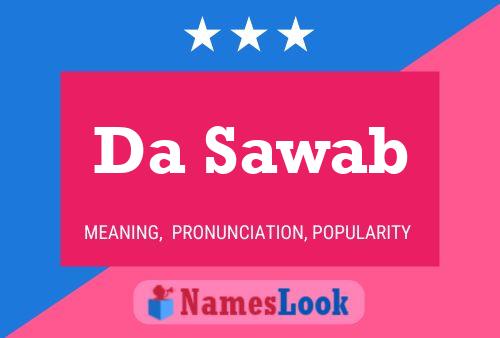 Da Sawab Name Poster