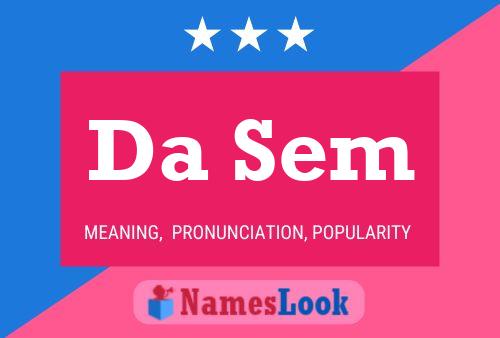 Da Sem Name Poster