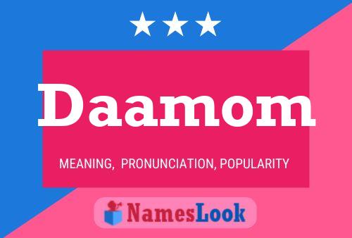 Daamom Name Poster