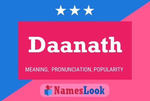 Daanath Name Poster