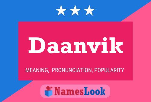 Daanvik Name Poster