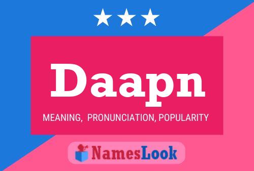 Daapn Name Poster