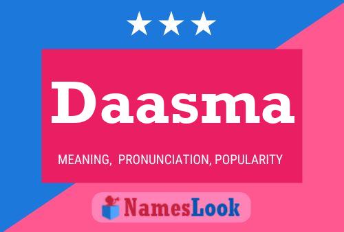 Daasma Name Poster