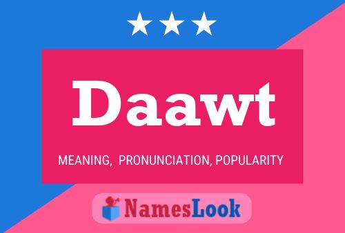 Daawt Name Poster