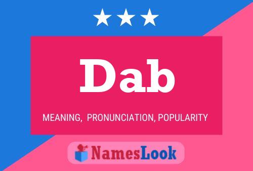 Dab Name Poster