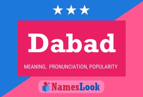 Dabad Name Poster