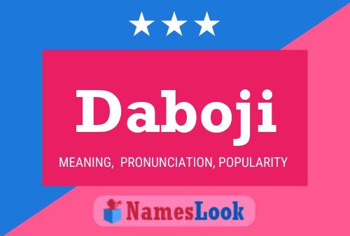 Daboji Name Poster