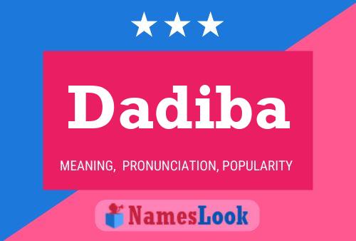 Dadiba Name Poster